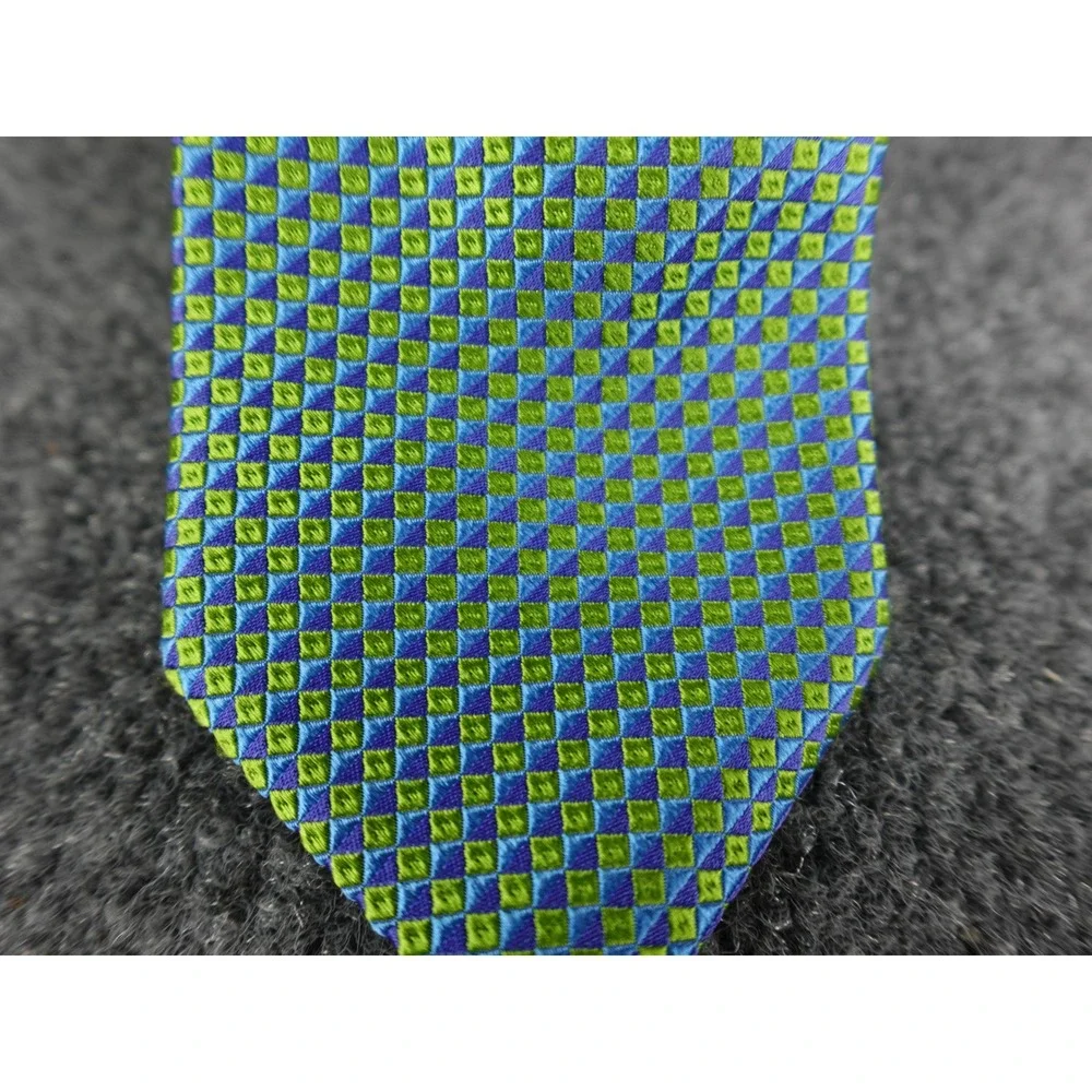 Ted Baker London Mens‎ Silk Geometric Pattern Necktie